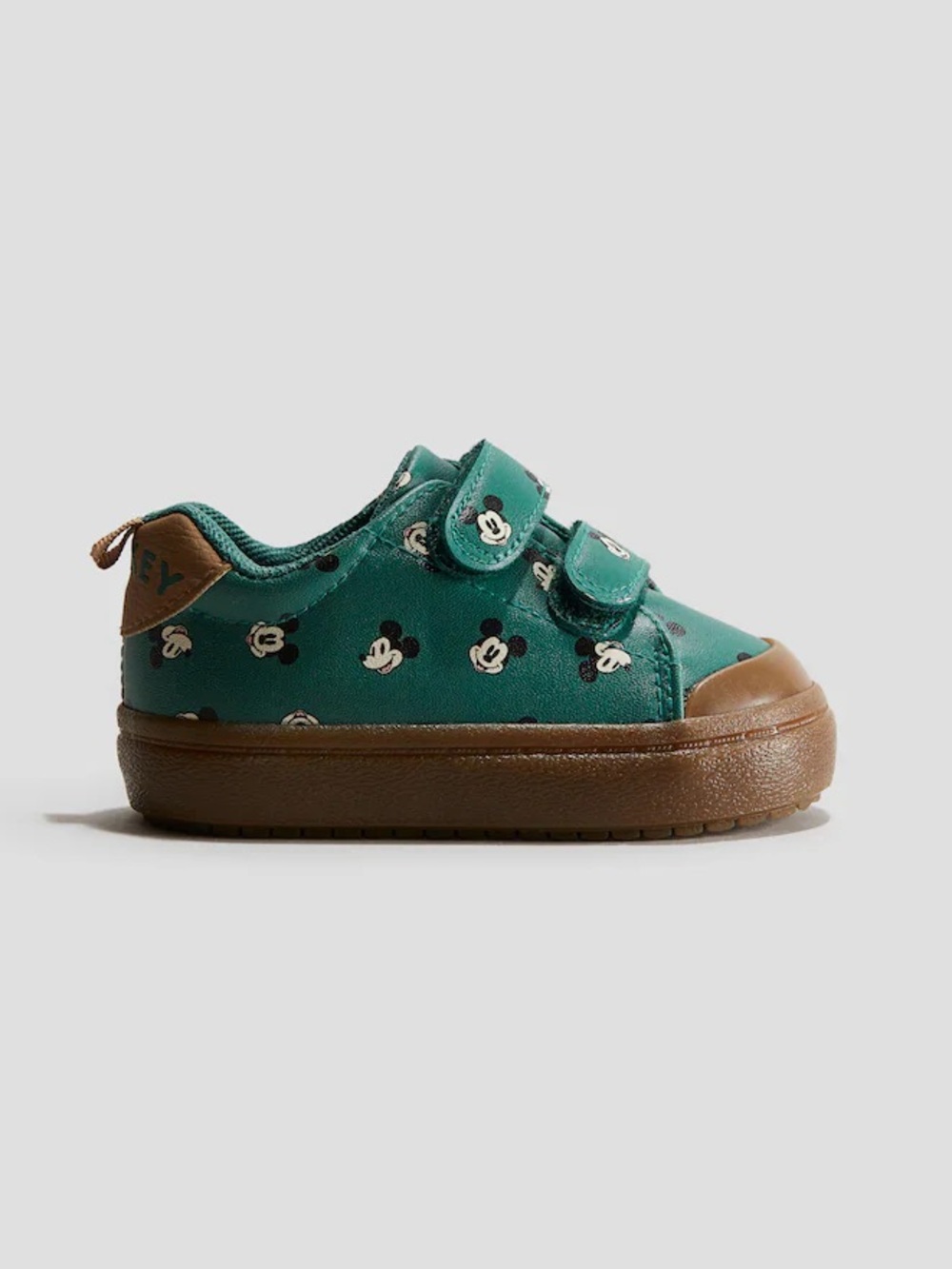 H&M Toddler Mickey Print Velcro Sneakers